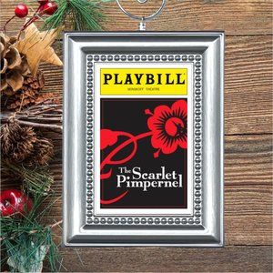 The Scarlet‎ Pimpernel Broadway Musical Playbill Christmas Tree Ornament